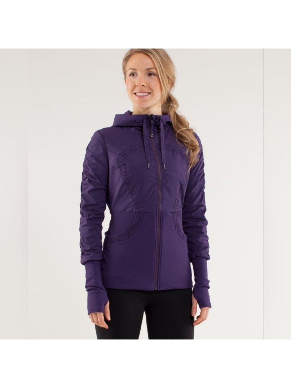 Lululemon Dance Studio Jacket Concord Grape Like New